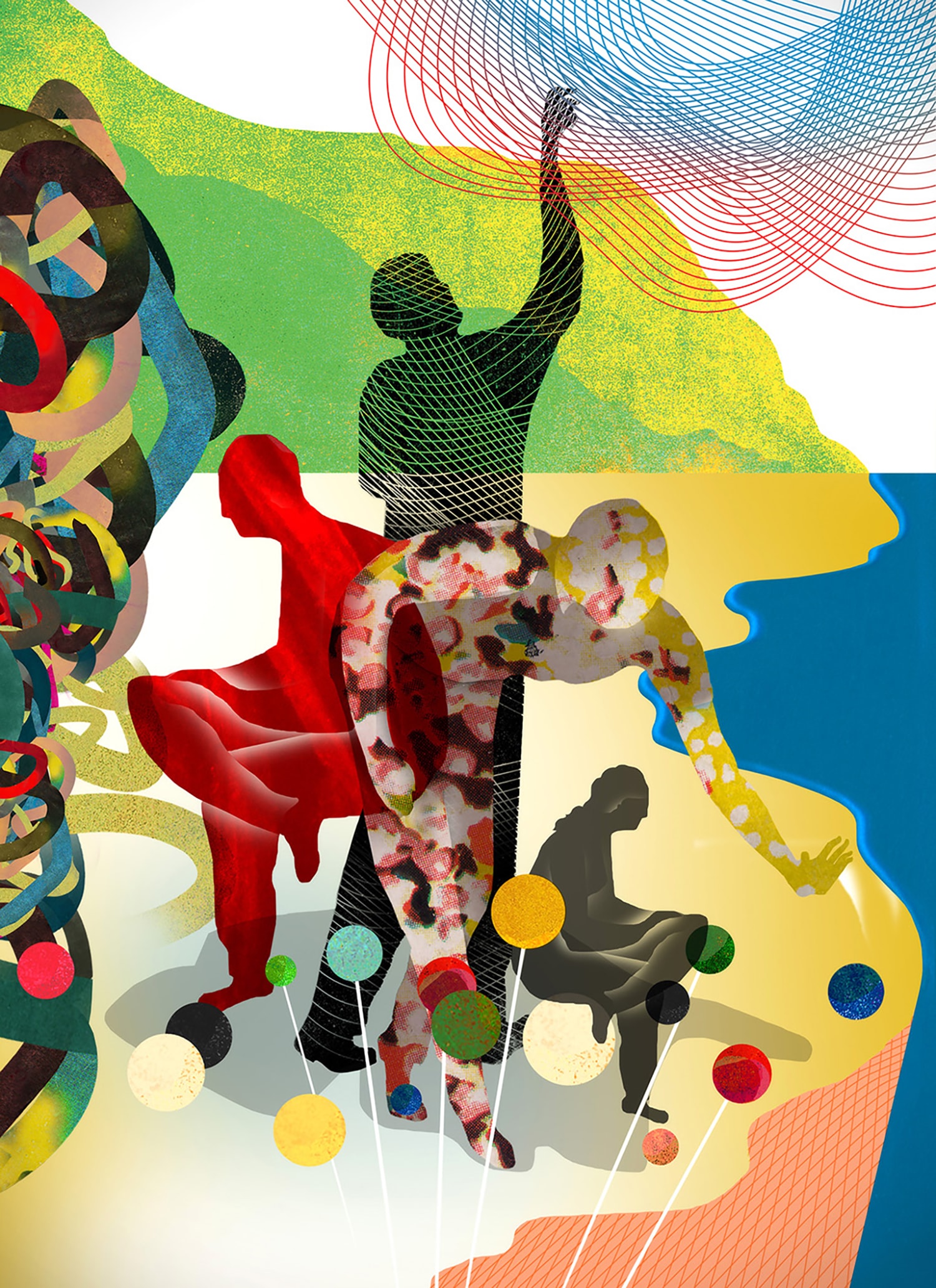 Art on the edge illustration