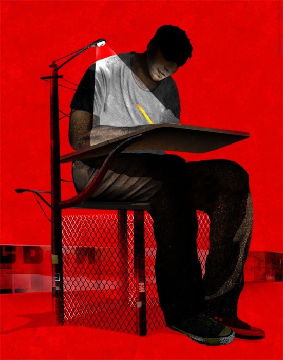 Safety for Inner City Schools illustration
