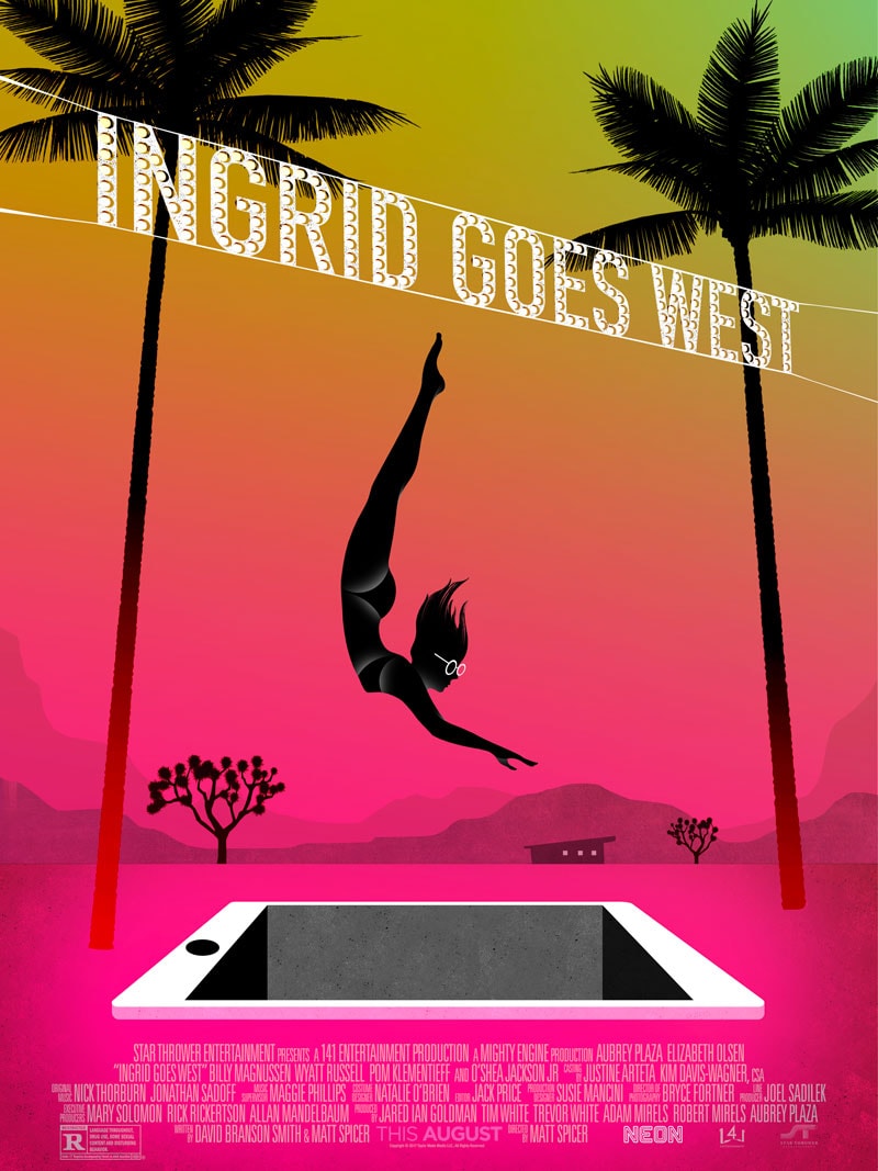 Movie poster for Ingrid Goes West
