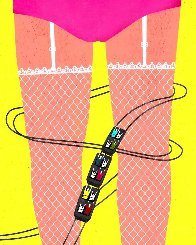 Disneyfication for Las Vegas illustration