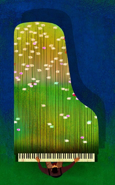 Savannah Music Festival illustration
