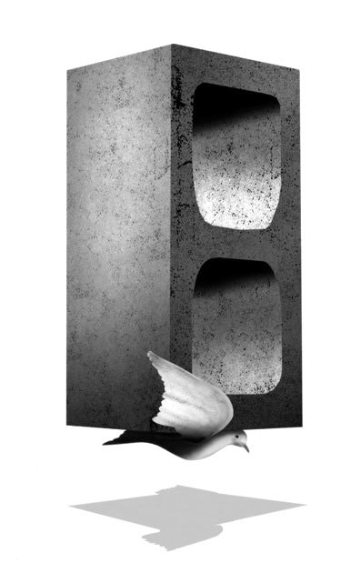 Settlements Weight on Peace illustration