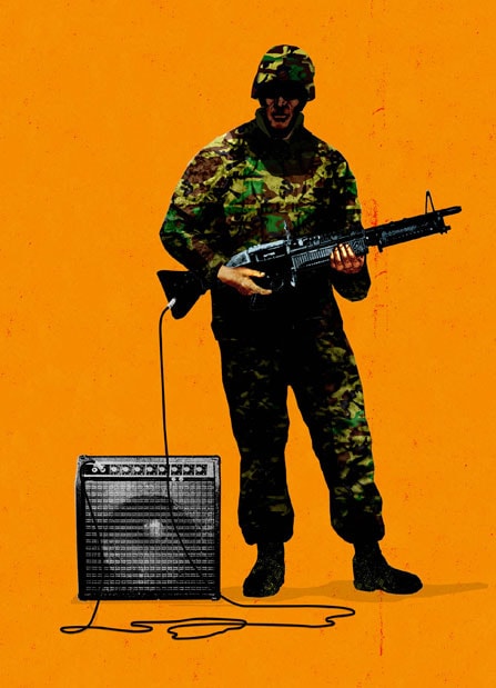 Rock & Roll War illustration