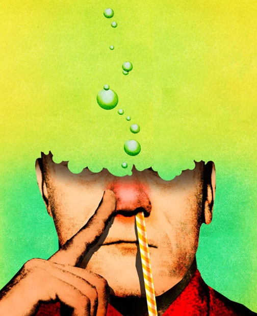 7 UP vs Coke illustration