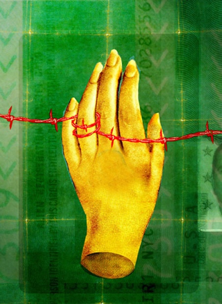 Green Card Captives illustration