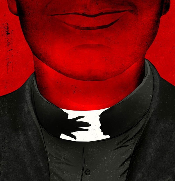 Pedophile Priest illustration