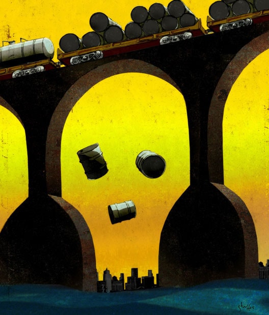 Toxic Train illustration