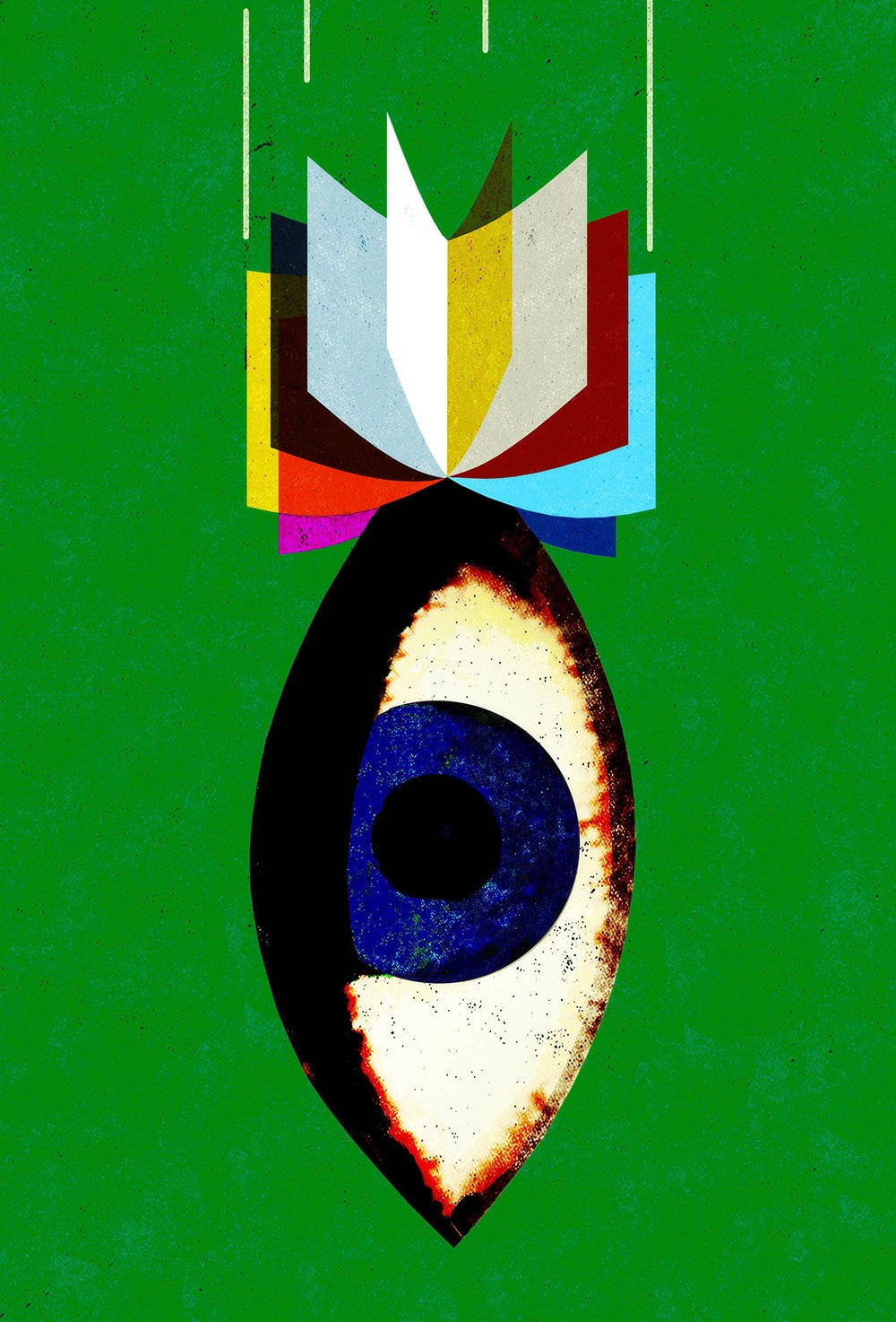 Vision Bomb Poster illustration
